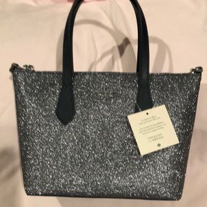 NWT GLITTER SPARKLE small crossbody Kate spade